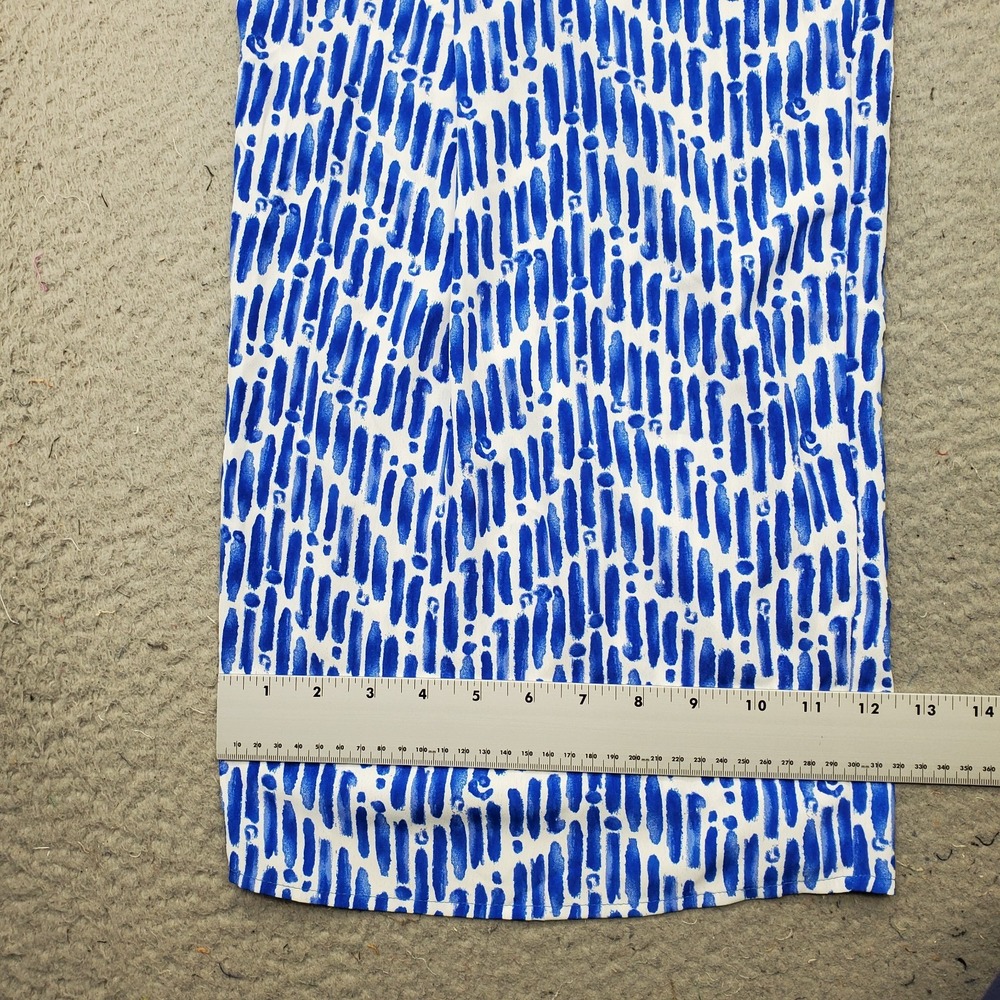 Skies Are Blue Palazzo Pants Womens XS Multi-Patterned Pleated Wide Leg Side Zip - Picture 5 of 10
